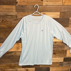 Men's Light Blue Long Sleeve Shirt
